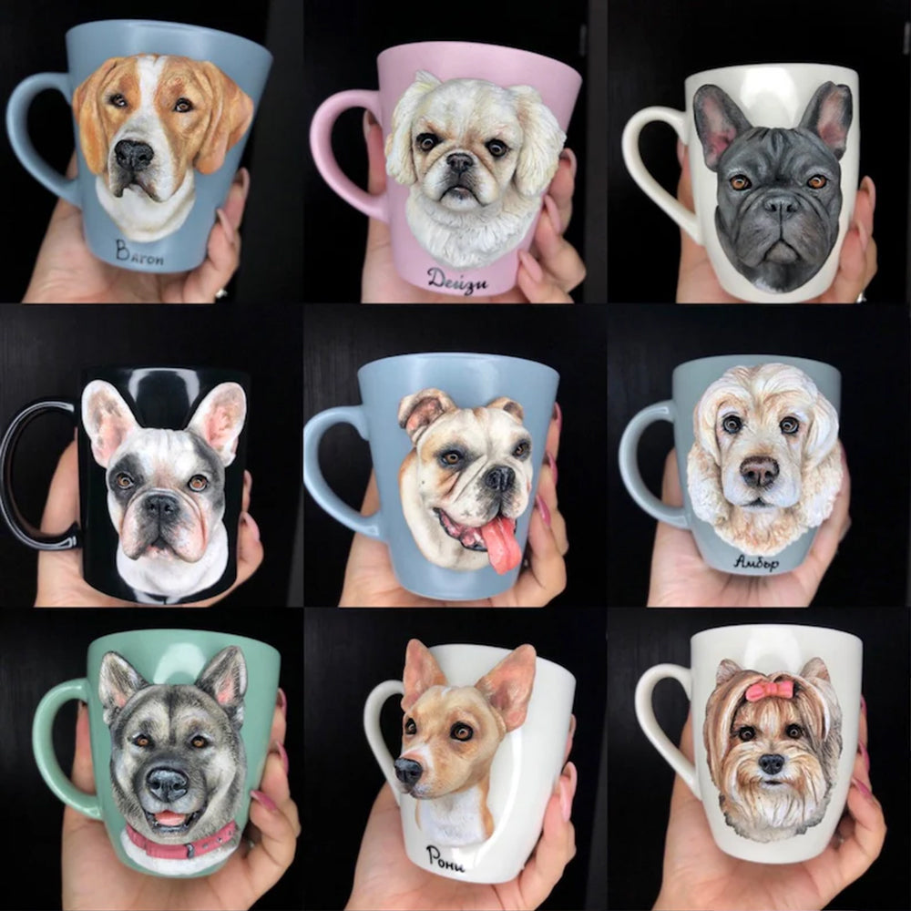 Life-Like 3D Custom Pet Mugs