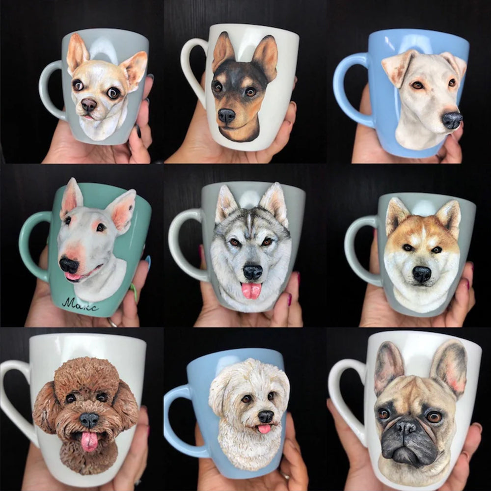 Life-Like 3D Custom Pet Mugs