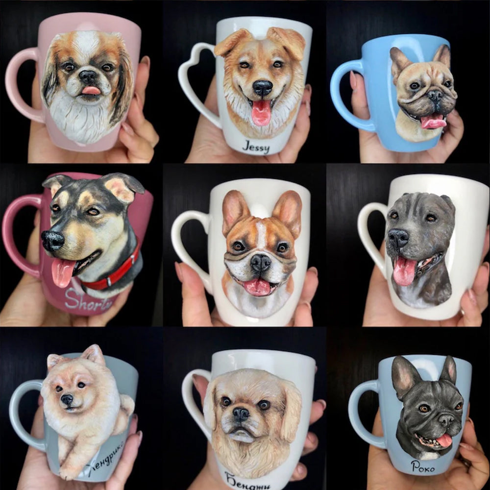 Life-Like 3D Custom Pet Mugs