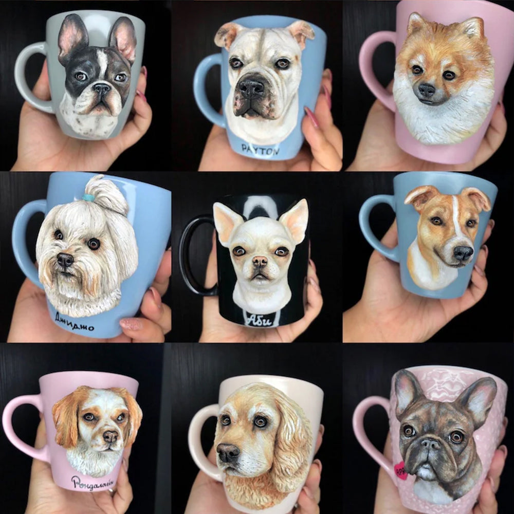 Life-Like 3D Custom Pet Mugs