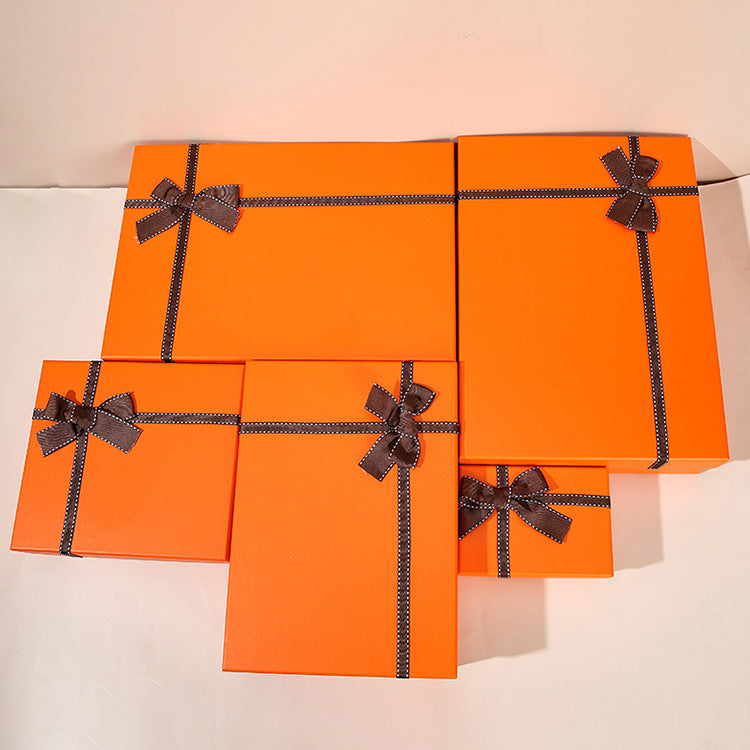 Beautiful Orange Gift Box