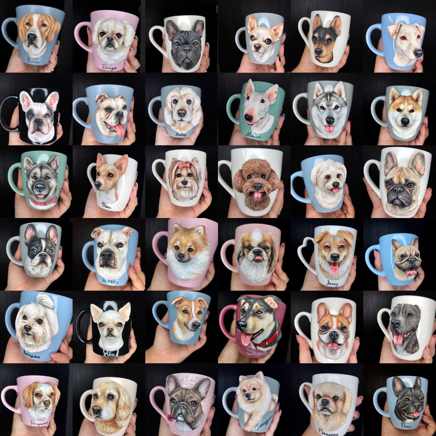 Life-Like 3D Custom Pet Mugs